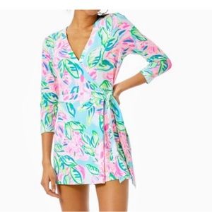 Nwt Lilly Pulitzer Karlie Wrap Romper